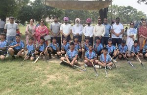 ਜ਼ਿਲ੍ਹਾ ਸਕੂਲ ਟੂਰਨਾਮੈਂਟ ‘ਚ ਲੜਕਿਆਂ ਦੇ ਹਾਕੀ ਮੁਕਾਬਲੇ ਕਰਵਾਏ ਗਏ