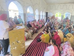 ਕੱਲਰ ਭੈਣੀ ਵਿਖੇ ਆਜੀਵਿਕਾ ਮਿਸ਼ਨ ਤਹਿਤ ਮਹਿਲਾਵਾਂ ਨੂੰ ਆਤਮਨਿਰਭਰ ਬਣਾਉਣ ’ਤੇ ਜ਼ੋਰ