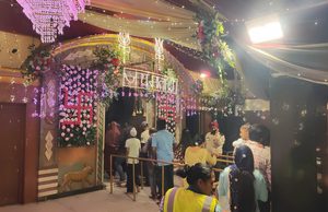 ਅੱਸੂ ਦੇ ਚੌਥੇ ਨਰਾਤੇ ਮੌਕੇ ਮਾਤਾ ਸ੍ਰੀ ਕਾਲੀ ਦੇਵੀ ਮੰਦਿਰ ‘ਚ ਕਰੀਬ 45 ਹਜ਼ਾਰ ਸ਼ਰਧਾਲੂਆਂ ਵੱਲੋਂ ਦਰਸ਼ਨ